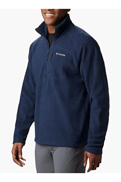 Columbia Fast Trek III Half Zıp Fleece Erkek Siyah Günlük Polar