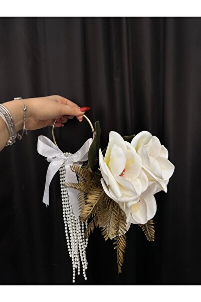 Bridal Luxe Aurora Luxe gelin çanta çiçeği