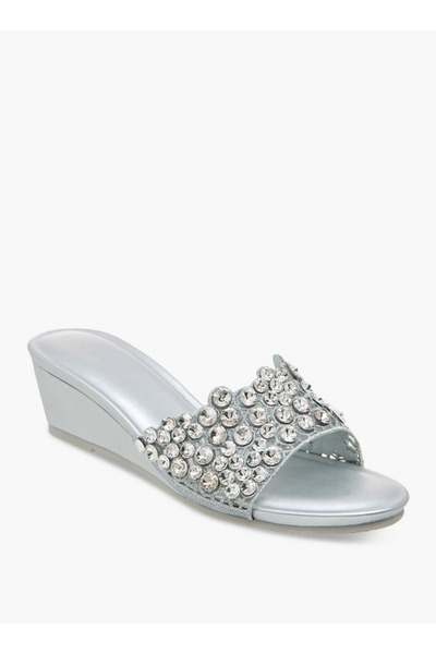 Flora Bella by Shoexpress Women Embellished Wedge Heel Sandals Ramadan Collec...