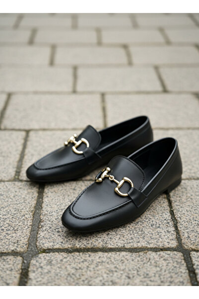 by selvi Lukka Shoes Balerini din piele artificială neagră pentru femei Mical