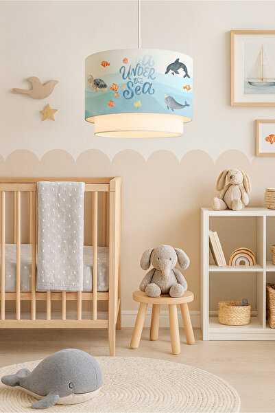 HOMİNG Under The Sea Sarkıt Ocean Desenli 242359