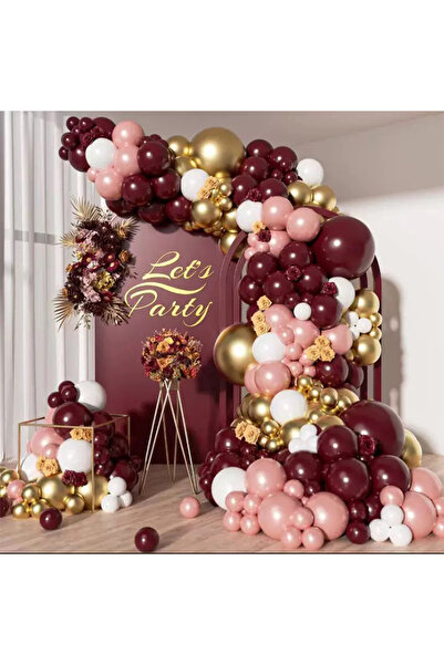 Generic 142-pcs Red Pink White Latex Decorative Balloon Wedding Birthday Bach...