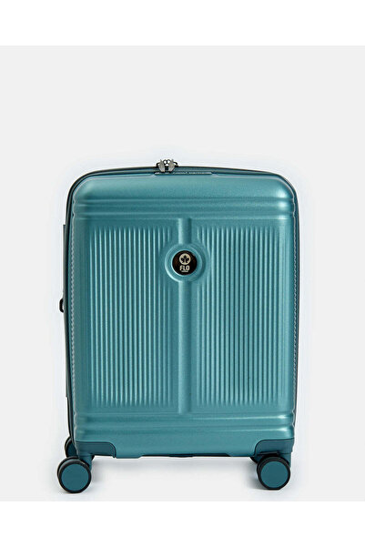 REDTAG Teal Metallic Flo Canada Jasper Collection Luggage (20 Inch)