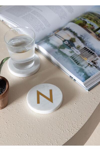 The Mia Marble Coaster N