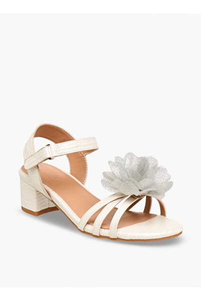 Celeste Girls Block Heel Ankle Strap Sandals Ramadan Collection