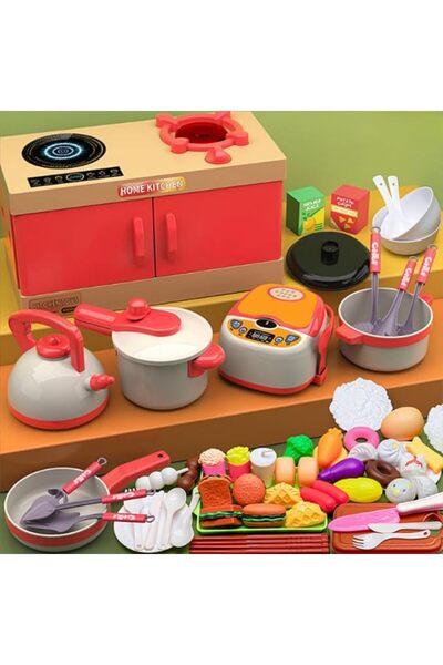 Generic مجموعة ألعاب مطبخ الأطفال من روبيفرنتي