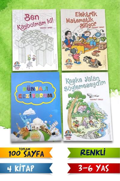 Harika Çocuk Yayınları 3–6 Yaş Değerler ve Macera Dolu Hikâye Kitapları Seti ...