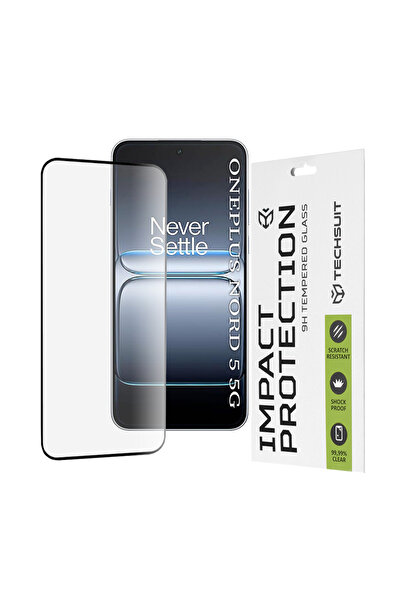 Techsuit Folie sticla OnePlus Nord 5 111D Full Glue Full Cover, negru