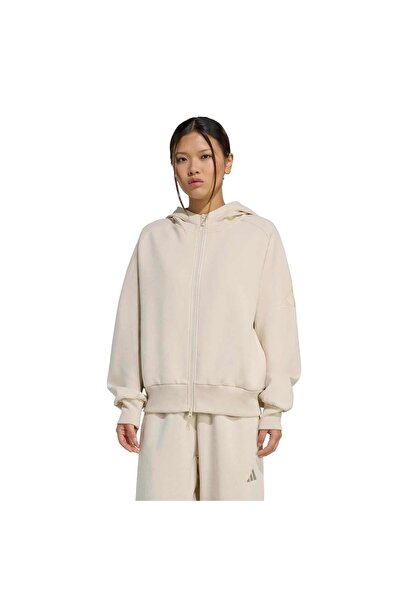 adidas W Sl Fz Hd Kadın Spor Sweatshirt KT0443