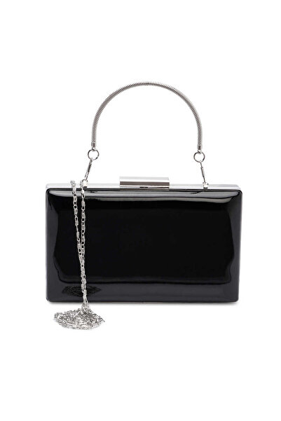 Tergan Siyah Tekstil Kadın Abiye Çanta - S26Y1AB79546-A07