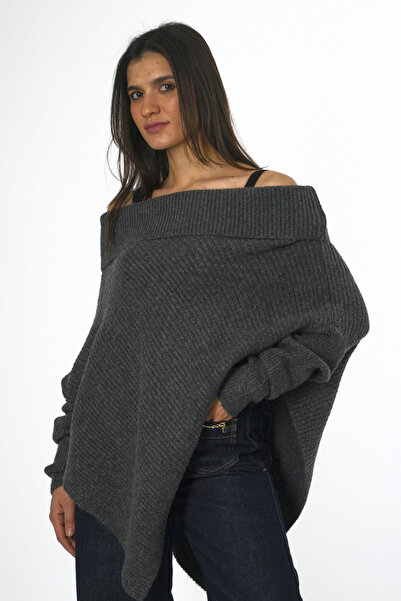 ABBRA Women's Madonna Collar Sweater