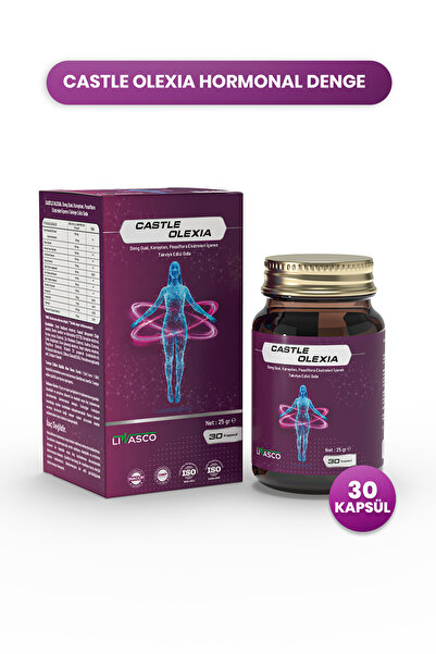 Castle Olexia Dong Quai, Karayılan, Passiflora Ekstreleri İçeren Takviye Gıda