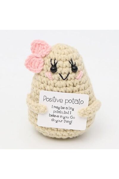 Generic Positive Potato Crochet Doll