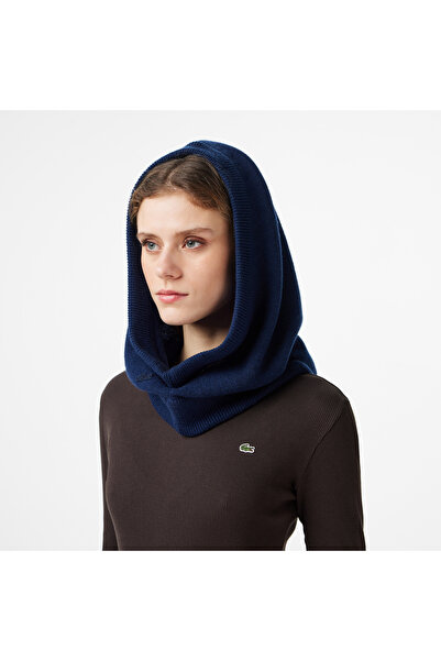 Lacoste Kadın Lacivert Atkı