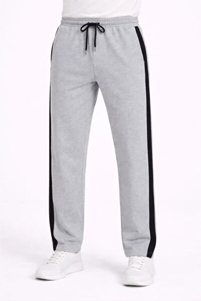 Kanonik Education Men's Side Stripe Pipe Leg Sweatpants 3 Thread Cotton Sweat...