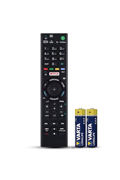 temix Telecomanda compatibila Sony, RM-L1275, TEMIX®, neagra, baterii incluse