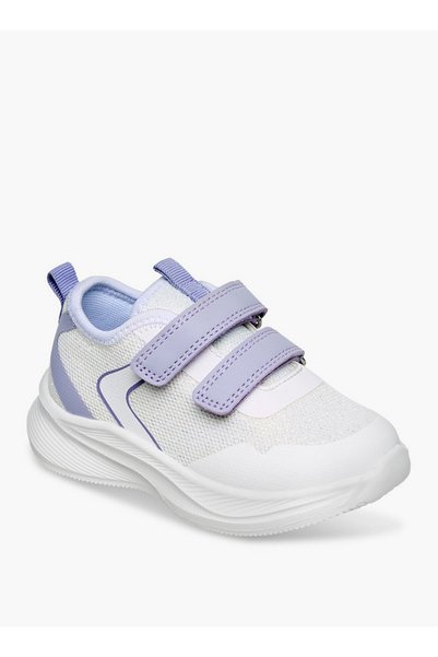 Barefeet Girls Hook and Loop Ankle Sneakers