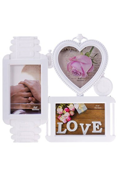 Rhainer Photo Frame Collage for 3 Pictures (2 Pictures 10x15 and 1 Picture 15...