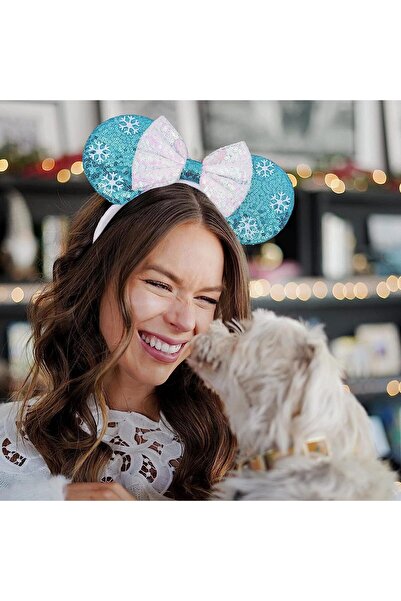 Generic Sioosi Mouse Ears Headband, 2 Pieces Frozen Princess Elsa and Anna Co...