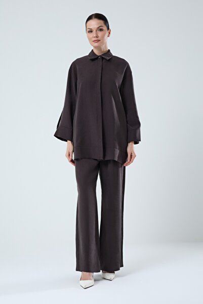 Jupe Kadın Taş Detaylı Kuşgözü Tensel Takım 8598