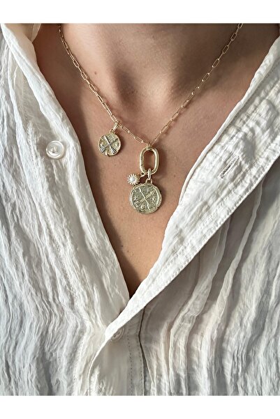 Charmist Çelik pndr Charm kolye