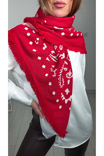 ABBRA Women's Patterned Shawl