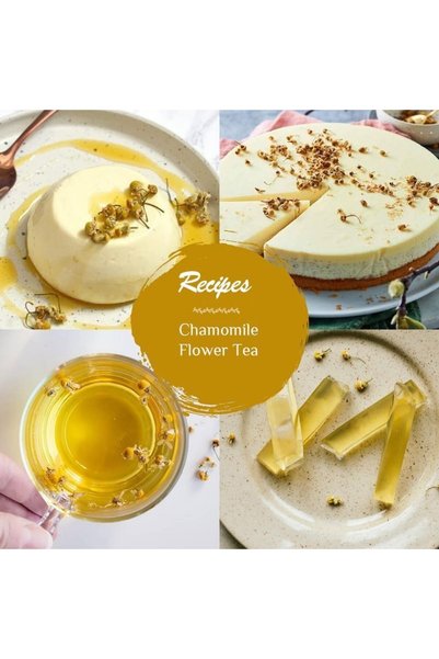 BLUE TEA Chamomile Herbal Tea, Sleep & Relaxation, Caffeine-Free, 1.05oz (30+ Cups)