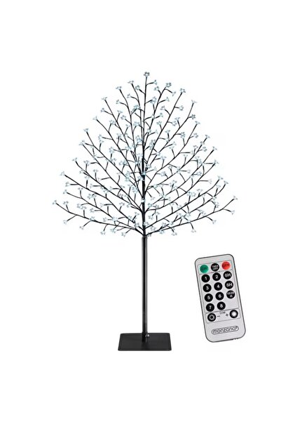 monzana Decorative Christmas tree, Monzana, 220 cm, blue LED lighting, remote...