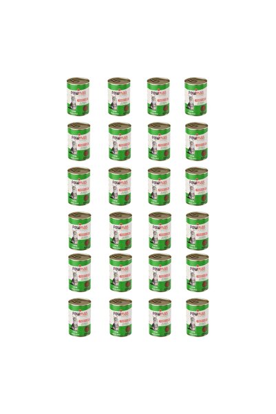 Pawmas kuzu etli yetişkin kedi konservesi 400 gr x 24adet