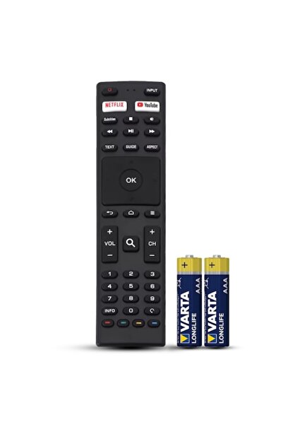 temix Allview compatible remote control, 40ePLAY 6000-F/1, dedicated Netflix ...