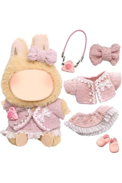 Generic 5-Piece Doll Clothes Set Compatible with 17cm Laboobo Dolls