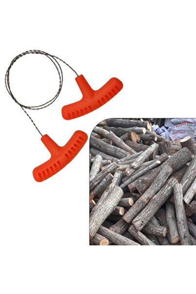 newnet Kamp ve Hayatta Kalma için Paslanmaz Çelik Tel Halat Testeresi