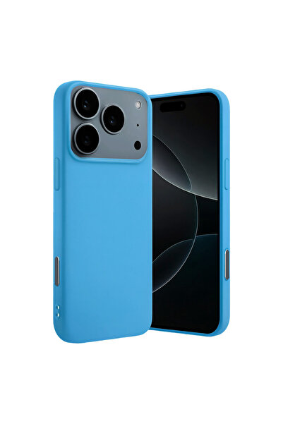 NewFace iPhone 17 Pro Max Nano Inside Velvet Silicone - Blue