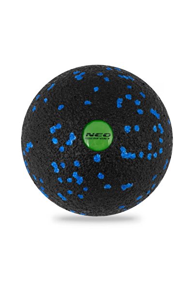 Neo-Sport NS-965 massage and fitness ball, 8 cm, EPP, compact, resistant, bla...