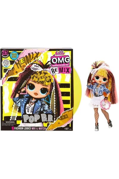 L.O.L. SURPRISE Papusa L.O.L. Surprise! O.M.G. ReMix - Pop B.B.