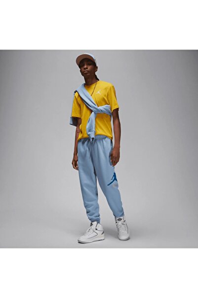 JORDAN Essentials Men's Blue Sweatpants Oversized Cut