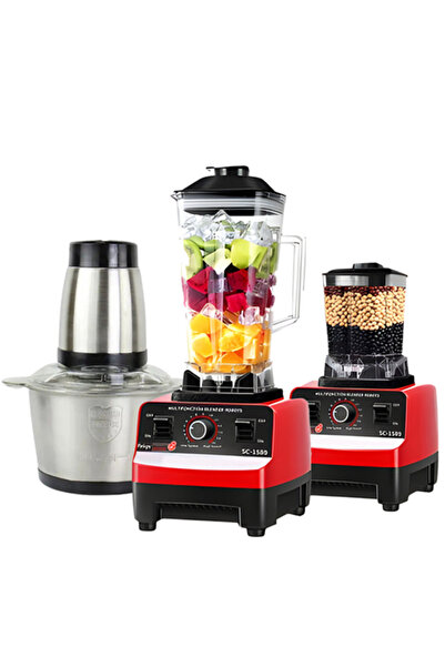 Denx Smart blender with 15 speeds + meat grinder