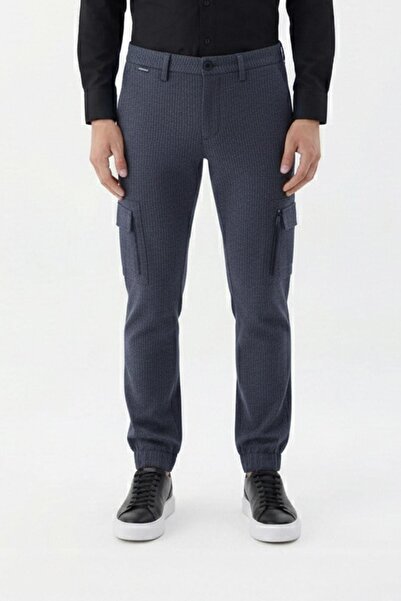 Sabri Özel Erkek Lastikli Paça Yan Cepli Pantolon Pantolon