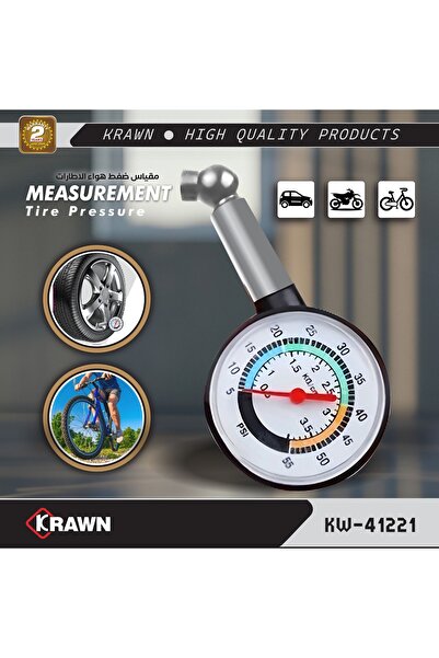 KRAWN tire pressure gauge