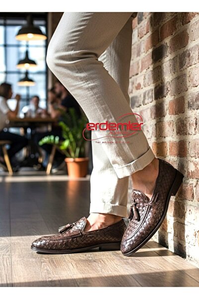 ERDEMLER Men's Pc-2350 Classic Leather Shoes