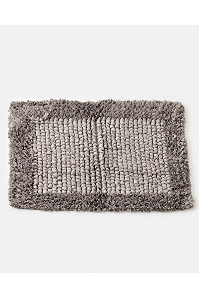 REDTAG Grey Textured Bathmat