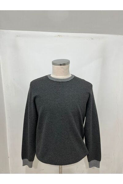 Tony Montana ERKEK %50 VİSKON BİSİKLET YAKA DOKULU TRİKO KAZAK