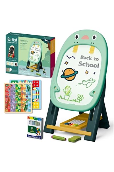 SOLTOY SOLTOY® Artist double-sided magnetic board for children, for drawing a...