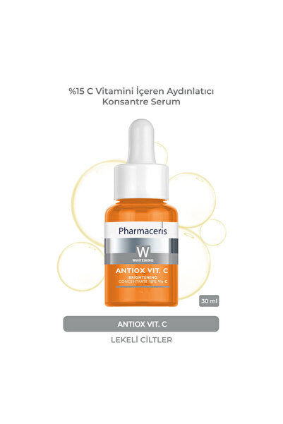 Pharmaceris Antiox-Vit-C | %15 C Vitamini İçeren Aydınlatıcı Konsantre Serum ...