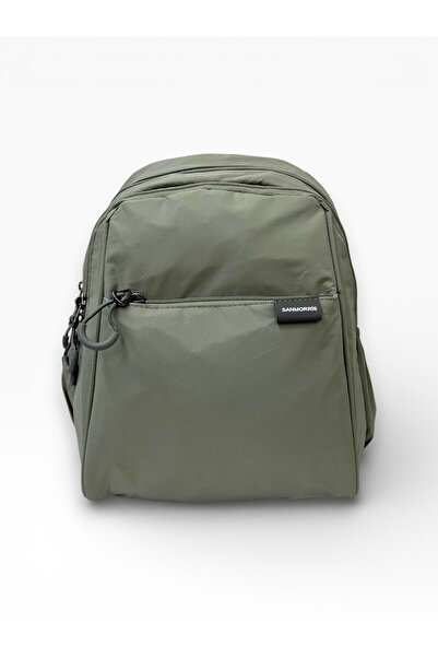 Sanmorris Water Resistant Parachute Fabric Travel Business School Backpack wi...