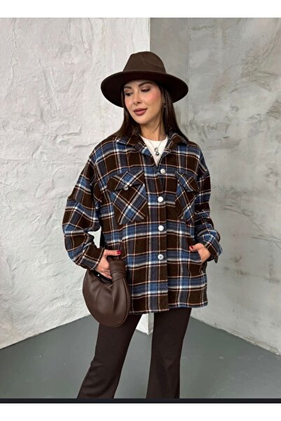 Sima Butik Women's plaid jacket