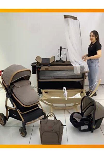 modabebekler Moda Bebekler Bebek Çeyiz Seti | Bebek Arabası Dahil Yenidoğan H...