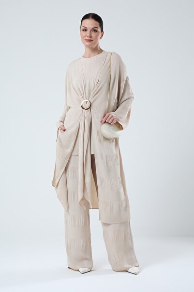 Jupe Kadın Aksesuar Detaylı Üçlü Takım 8595