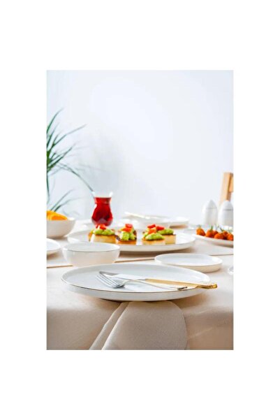 ACAR Falcone 6 Kişilik 45 Parça Kahvaltı & Yemek Takımı MST520