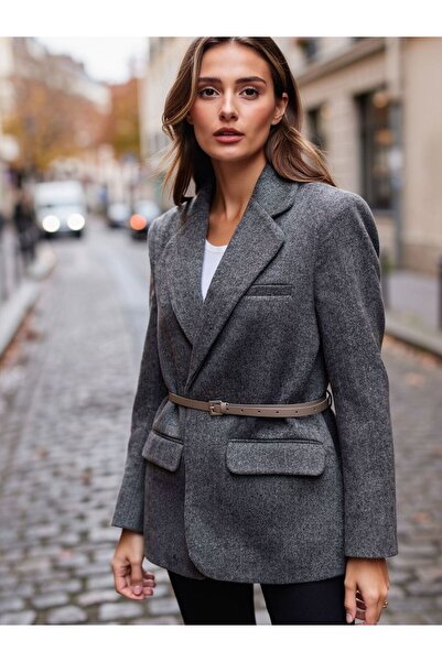 Fast Perry Çizgili Ceket